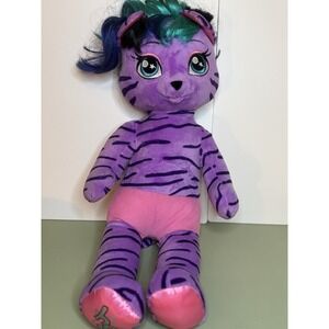 Build A Bear Honey Girl Purple Tiger